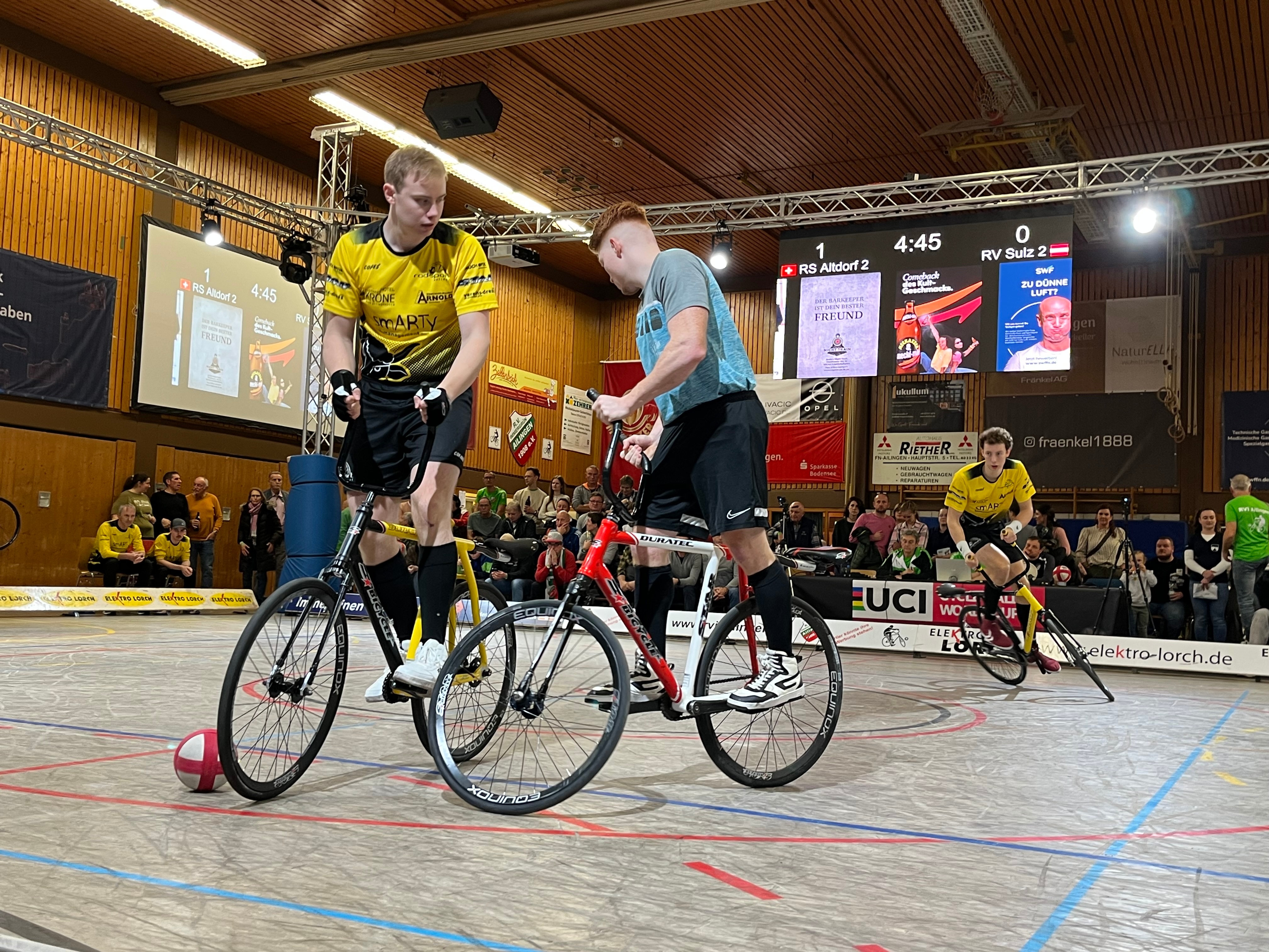 Radball - die WM Quali ist lanciert! - Swiss Indoor- & Unicycling