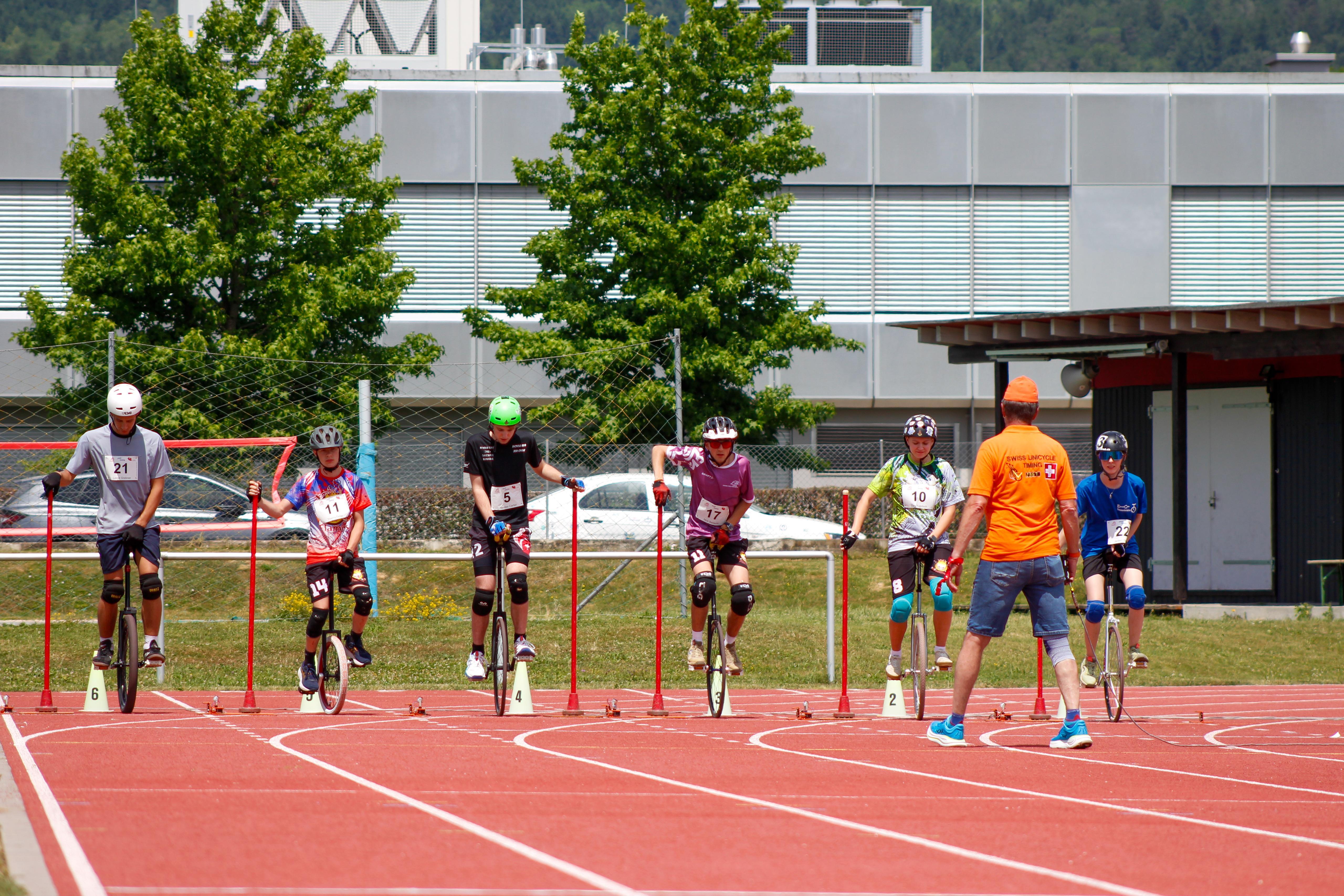 R&uuml;ckblick - Einradrennen in Grenchen - Swiss Indoor- & Unicycling