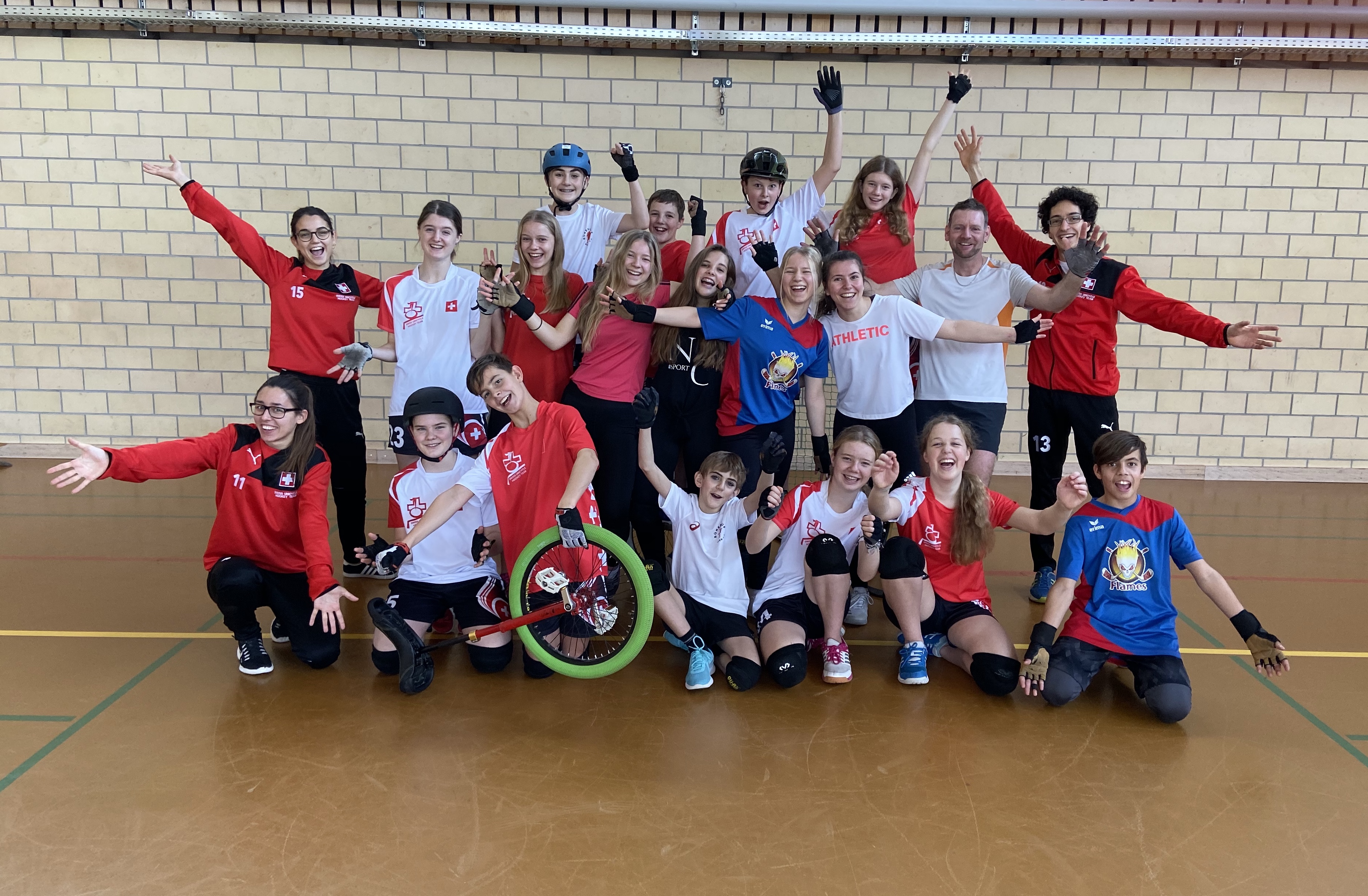 Kurzbericht Einrad Winterlager - Swiss Indoor- & Unicycling