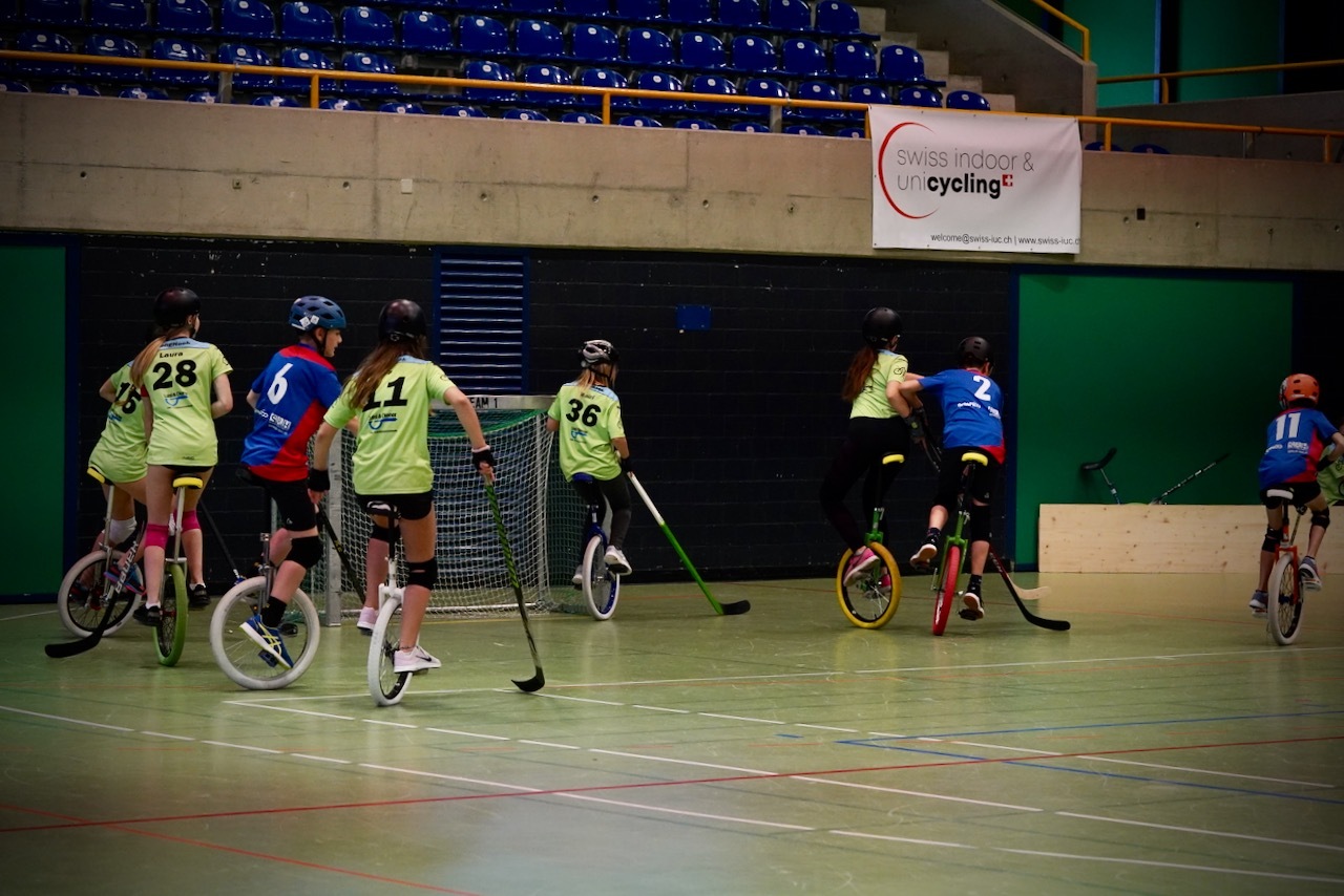 Start Einradhockey-Saison 2021/22 - Swiss Indoor- & Unicycling